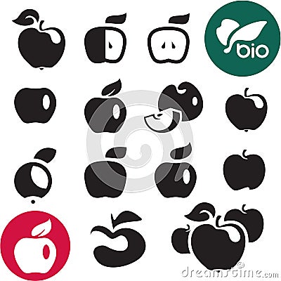 Apple icon Vector Illustration