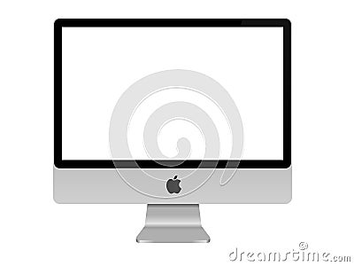 Apple iMac Vector Illustration