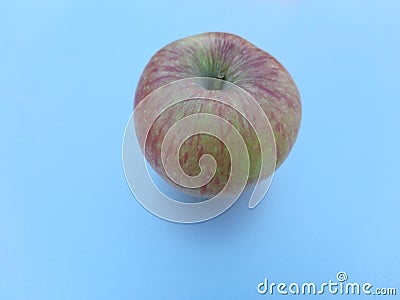 A Apple image in White Background ,apple pphoto,Background Blur, fruit image Stock Photo