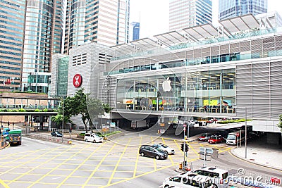 Apple Inc. opened its long-awaited first store in Hong Kong Editorial Stock Photo