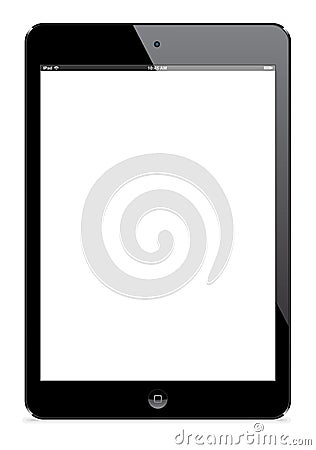 Apple ipad mini Vector Illustration