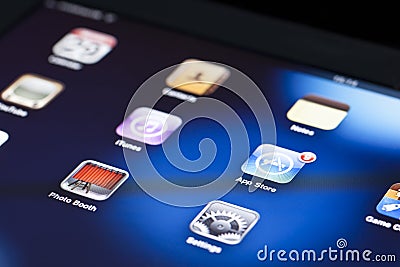 Apple IPAD2 Editorial Stock Photo