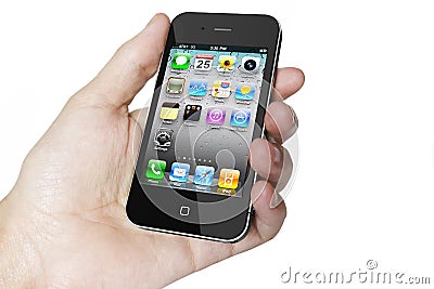 Apple iPhone 4s Editorial Stock Photo