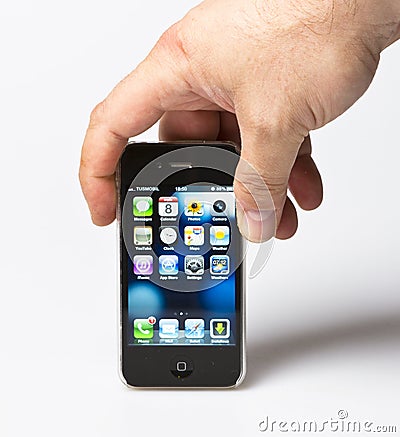 Apple iPhone 4S Editorial Stock Photo