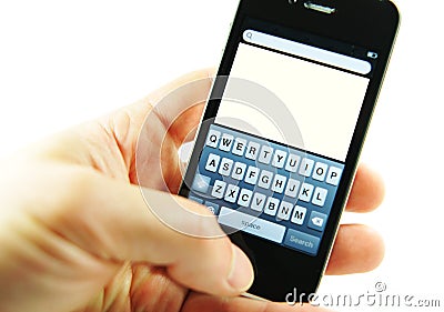 Apple iPhone 4S Editorial Stock Photo