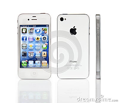 Apple iPhone 4s Editorial Stock Photo