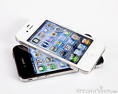 Apple iPhone 4s Editorial Stock Photo