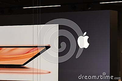 Apple iphone sale in danish store in Copenhagen Denmark Editorial Stock Photo