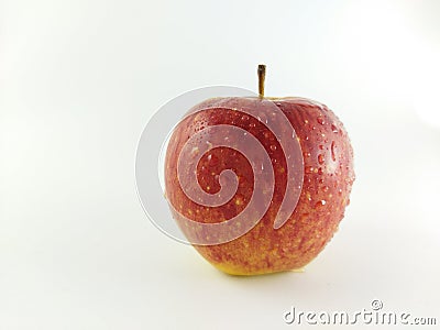 An apple keeps a doctor away Stock Photo