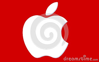 Apple logo Editorial Stock Photo