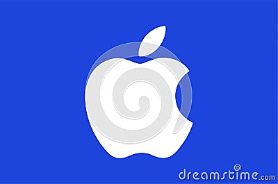 Apple Logo Editorial Vector Illustration Editorial Stock Photo