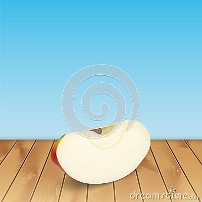 Apple louble Vector Illustration