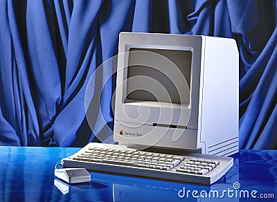 Apple Macintosh Classic Editorial Stock Photo