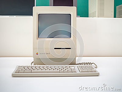 Apple Macintosh Plus Personal computer Editorial Stock Photo