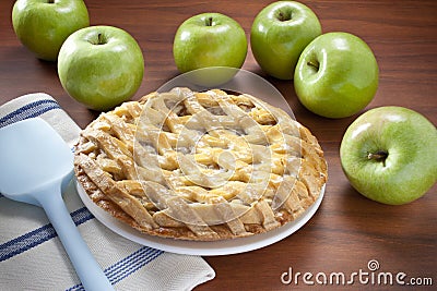 Apple Pie Apples Stock Photo