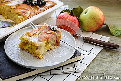 Apple pie. Stock Photo