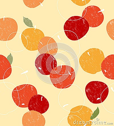 Apple seamless Vector Illustration