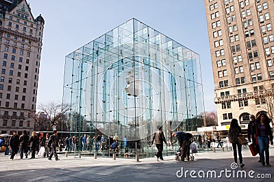 Apple Store Editorial Stock Photo