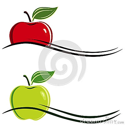 Apple symbol Vector Illustration