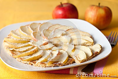 Apple tart Stock Photo