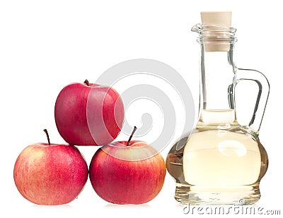 Apple vinegar Stock Photo