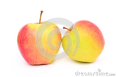 Apple on a white background Stock Photo