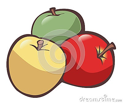 Apples Vector Illustration