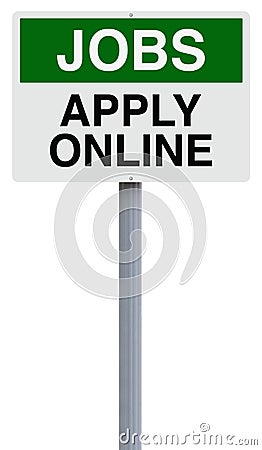 Apply Online Stock Photo