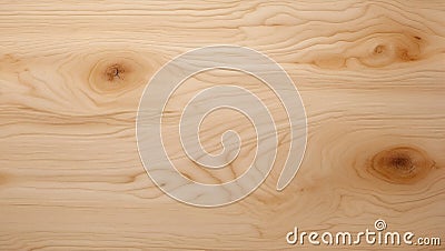 wavy patterns in curly maple wood. generative ai Stock Photo