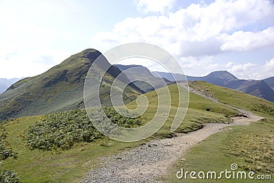 Approach to Catbells, Lake District, UK Stock Photo