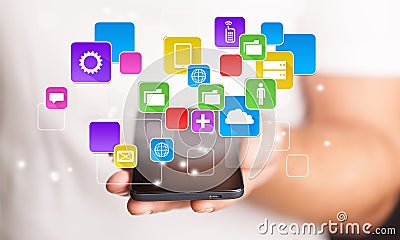 Apps Stock Photo