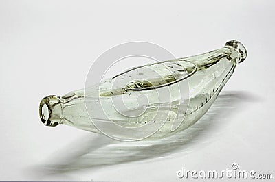 Vintage Glass feeding bottle Kalyan near mumbai Editorial Stock Photo