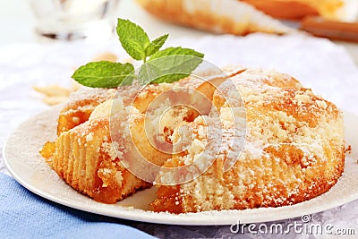 Apricot cake Stock Photo