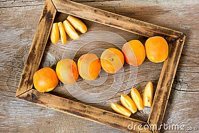 Apricots Stock Photo