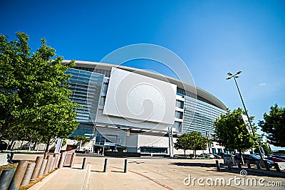 April 2017 Arlington Texas - AT&T NFLcowboys football stadium o Editorial Stock Photo