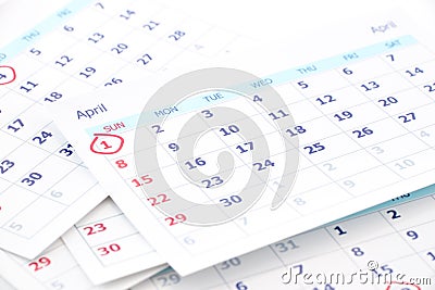 April fool day Stock Photo