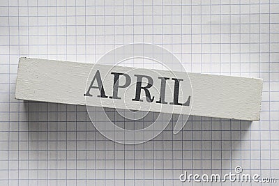 April Stock Photo