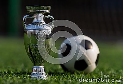 European Football Championship. Euro 2021 Editorial Stock Photo