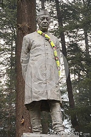 jawaharlal nehru statue in india Editorial Stock Photo