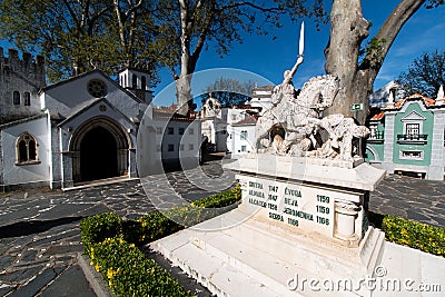 April 3rd, 2017, Coimbra, Portugal - Portugal dos Pequenitos park Editorial Stock Photo