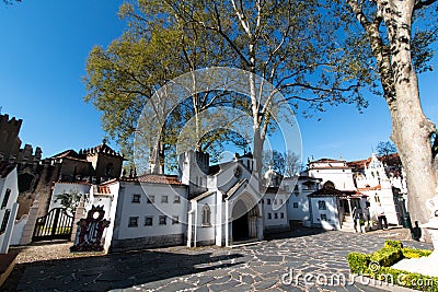 April 3rd, 2017, Coimbra, Portugal - Portugal dos Pequenitos park Editorial Stock Photo