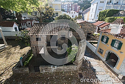 April 3rd, 2017, Coimbra, Portugal - Portugal dos Pequenitos park Editorial Stock Photo