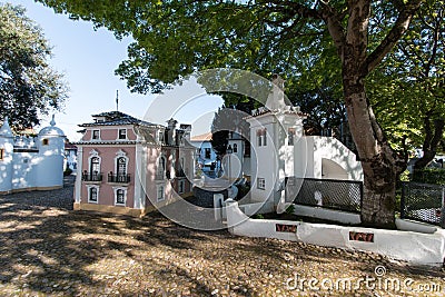 April 3rd, 2017, Coimbra, Portugal - Portugal dos Pequenitos park Editorial Stock Photo