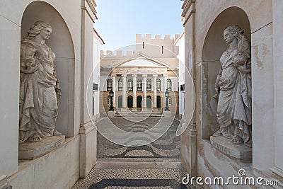 April 3rd, 2017, Coimbra, Portugal - Portugal dos Pequenitos park Editorial Stock Photo