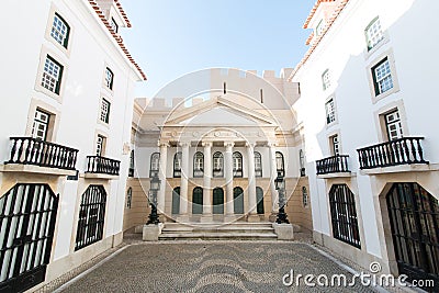 April 3rd, 2017, Coimbra, Portugal - Portugal dos Pequenitos park Editorial Stock Photo