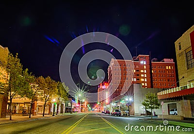 April 2015 - streets of amarillo texas Editorial Stock Photo