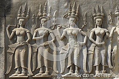 Apsara Stock Photo