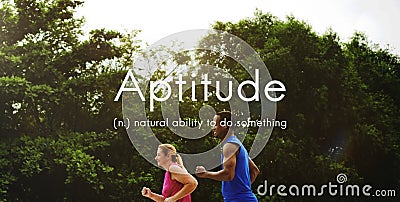 Aptitude Natural Human Ability Graphic Concept Stock Photo