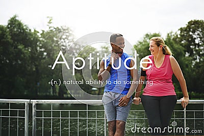 Aptitude Natural Human Ability Graphic Concept Stock Photo