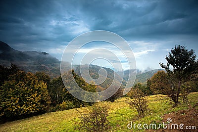 Apuseni landscape Stock Photo